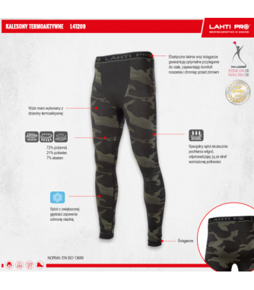 LAHTI KALESONY TERMOAKTYWNE MORO ZIEL-CZAR L/XL