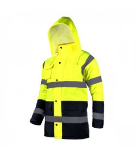 LAHTI KURTKA OSTRZEG. OCIEPLANA ŻÓŁTA "M"