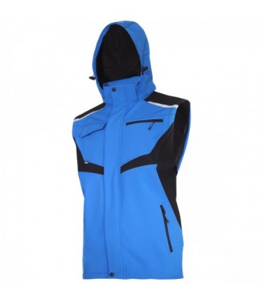 LAHTI KURTKA SOFTSHELL z KAPTUREM NIEB/CZAR XL