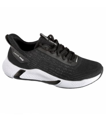 LAHTI PÓŁBUTY Z DZIANINY 3D CZARNO-BIAŁE 43