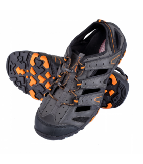 LAHTI SANDAŁY TREKK. PU/DZIAN. SZAR-CZAR-POM 46