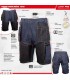 LAHTI SPODENKI KRÓTKIE JEANS NIEB. WZMOC. M