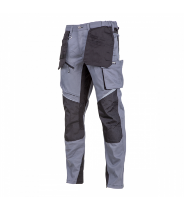 LAHTI SPODNIE DO PASA SZARO-CZARNE L