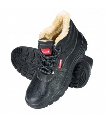 LAHTI TRZEWIKI OCIEPL. SKÓRZANE CZARNE S3 SRC "43"