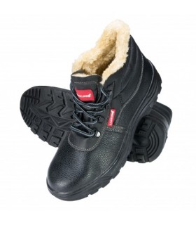 LAHTI TRZEWIKI OCIEPL. SKÓRZANE CZARNE S3 SRC "47"
