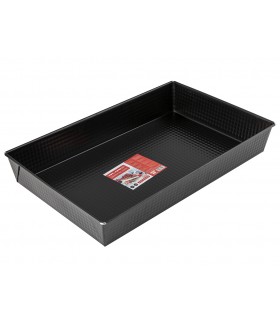 BLACHA DO PIECZENIA CZARNA FLORINA 40x25x6cm