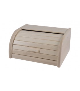 CHLEBAK DREWNIANY 39x29x18cm JASNY DUŻY