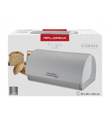 CHLEBAK TRIGO 39x28x18,5cm BIAŁY