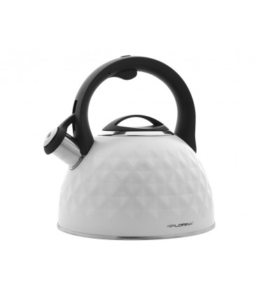 CZAJNIK NIERDZEWNY 2,5L DIAMANTE BIAŁY