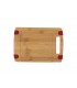 DESKA BAMBUSOWA Z SILIKONEM ANGOLO 20x29x1cm N
