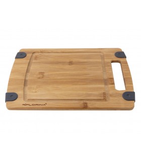 DESKA BAMBUSOWA Z SILIKONEM ANGOLO 37x25,5x1cm N