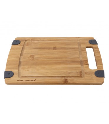DESKA BAMBUSOWA Z SILIKONEM ANGOLO 37x25,5x1cm N