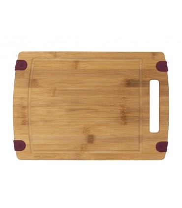 DESKA BAMBUSOWA Z SILIKONEM ANGOLO 37x25,5x1cm N
