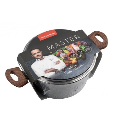 GARNEK ALUMINIOWY MASTER Z/P 20cm 2,5L MG