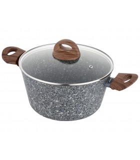 GARNEK ALUMINIOWY MASTER Z/P 24cm 4,1L MG