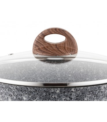 GARNEK ALUMINIOWY MASTER Z/P 24cm 4,1L MG