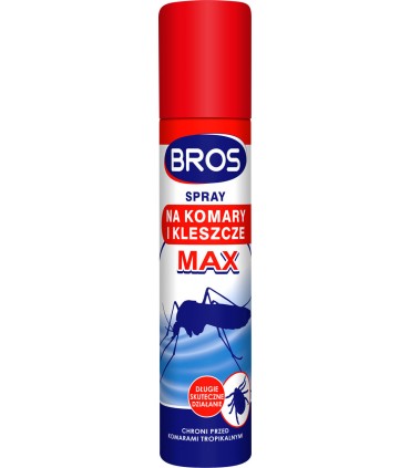 BROS K - SPRAY NA KOMARY I KLESZCZE MAX 90ml