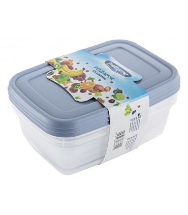 POJEMNIK DO ŻYWNOŚCI KW. NIEB. 3szt. (3x1200)