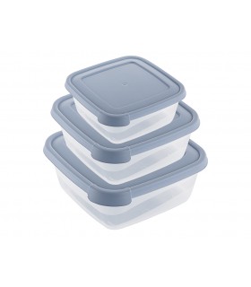 POJEMNIK DO ŻYWNOŚCI KW. NIEB. 3szt.(250,500,900)