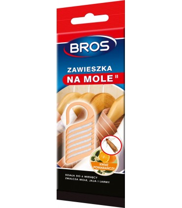 BROS MO - ZAWIESZKA NA MOLE  POMARAŃCZA 1szt.