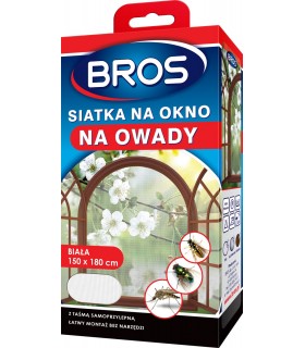 BROS M - SIATKA NA OKNO 150x180 BIAŁA