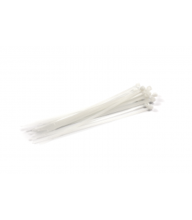 OPASKI NYLONOWE BIAŁE 4,8x380  /100szt/