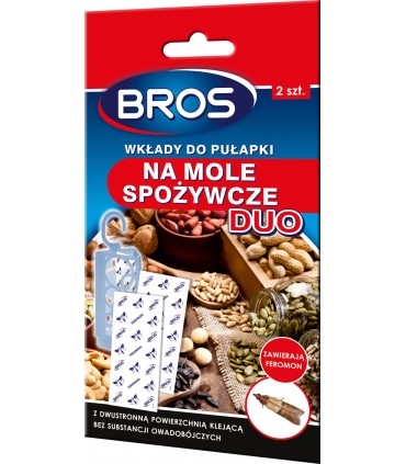 BROS MO - WKŁAD NA MOLE SPOŻYWCZE DUO + 2szt.