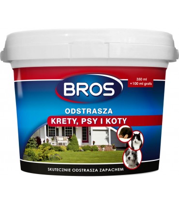 BROS KR - ODSTRASZA KRETY,PSY,KOTY 350ml+100ml