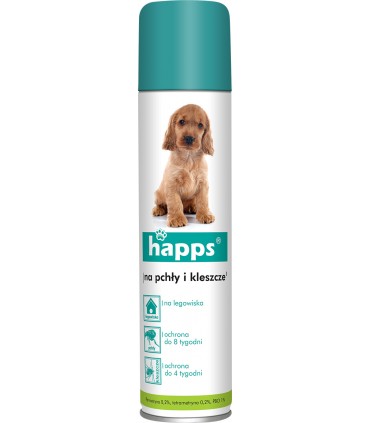 BROS HAPPS -  AEROZOL NA PCHŁY I KLESZCZE 250ML