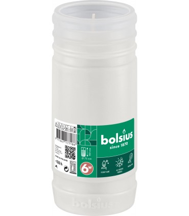 BOLSIUS WKŁAD PARAFINOWY 6W - 135h
