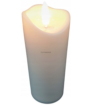 CORTINA ŚWIECA EL. 2/20/WAX biała (5x15) z bat.