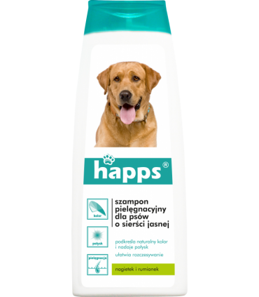 BROS HAPPS - SZAMPON DLA PSÓW S. JASNA 200ml