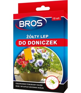 BROS I - LEP DO DONICZEK ŻÓŁTY 10szt.