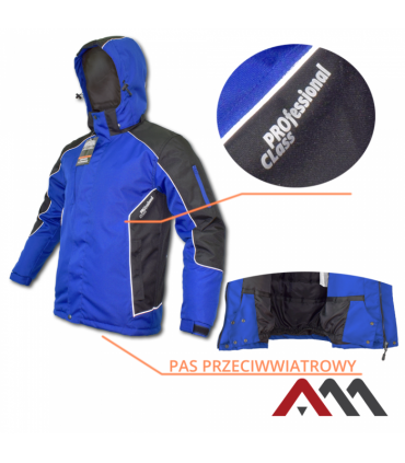 PROFESSIONAL WIN LONG BLUE KURTKA OCIEPL. M
