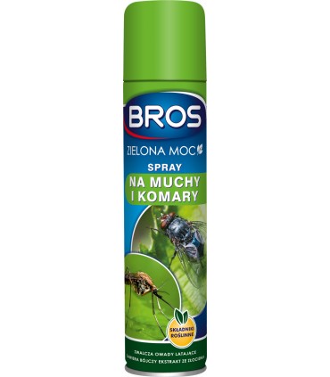 BROS - ZIELONA MOC SPRAY NA MUCHY I KOMARY 300ml