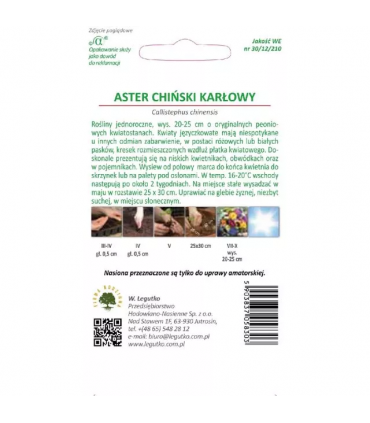 L - ASTER CHIŃSKI KARŁ. BIAŁO-NIEB 0,5g /2/