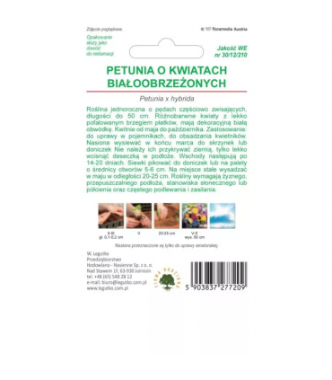 L - PETUNIA BIAŁOBRZEŻ MIESZANKA 0,01g /4/