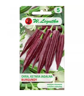 LW - OKRA KETMIA JADALNA BURGUNDY 2g /3/