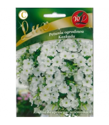 L - LUX PETUNIA O PĘDACH ZWIS. BIAŁA 0,02g /4/