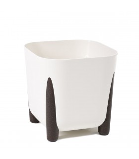 Donica FRIDA kwadrat 260x260 - kremowy