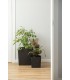 DONICZKA JUKA 190x190 recycled - czarny beton