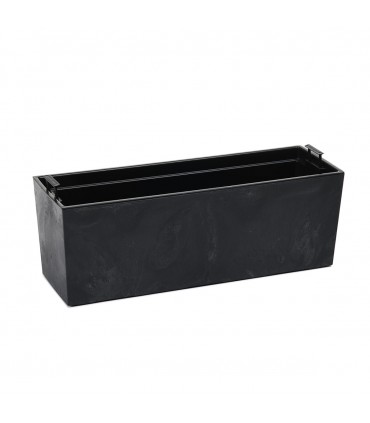 KWIETNIK BEGONIA 190x560 ECO recycled - czarny bet