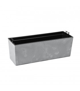 KWIETNIK BEGONIA 190x560 ECO recycled - szary bet