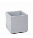 Kwietnik KARO 400x400x400 beton recycled - sz.bet.