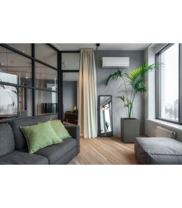 Kwietnik KARO 400x400x600 beton recycled - antracy