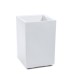 Kwietnik KARO ECO recycled 400x400x600 biały *