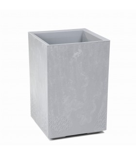 Kwietnik KARO 400x400x600 beton recycled - sz.bet.