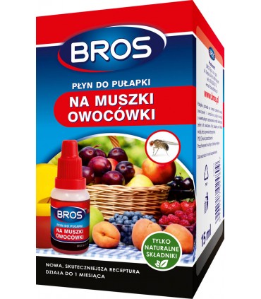 BROS M - PŁYN NA MUSZKI OWOCÓWKI 15ml
