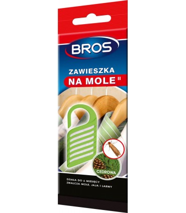 BROS MO - ZAWIESZKA NA MOLE CEDROWA 1szt.