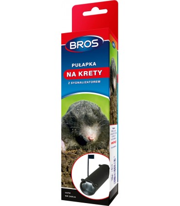 BROS KR - PUŁAPKA NA KRETY Z SYGNALIZATOREM 1szt.